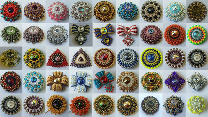 18 Video master classes on beading  «ROYAL BROOCHES»