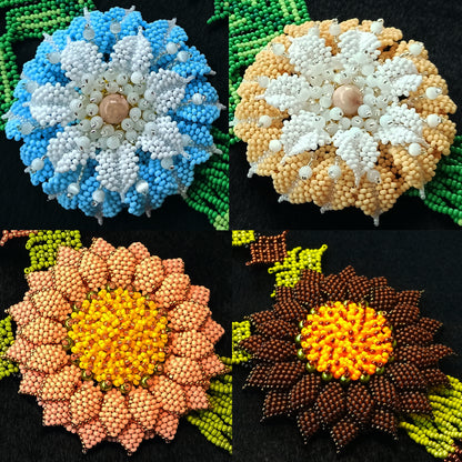 30 Tutorials  «Huichol flowers»