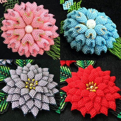 30 Tutorials  «Huichol flowers»