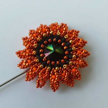 Video Tutorial Brooch «Oprah»