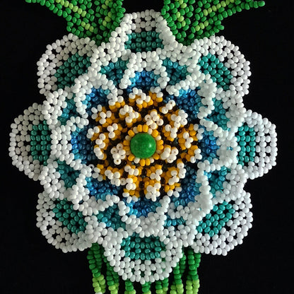 10 Video master classes on beading necklaces «HUICHOL FLOWERS 2»