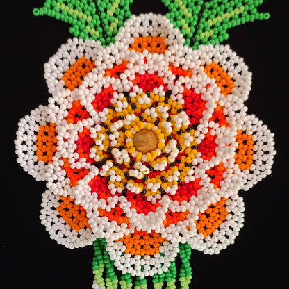 10 Video master classes on beading necklaces «HUICHOL FLOWERS 2»