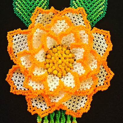 10 Video master classes on beading necklaces «HUICHOL FLOWERS 2»