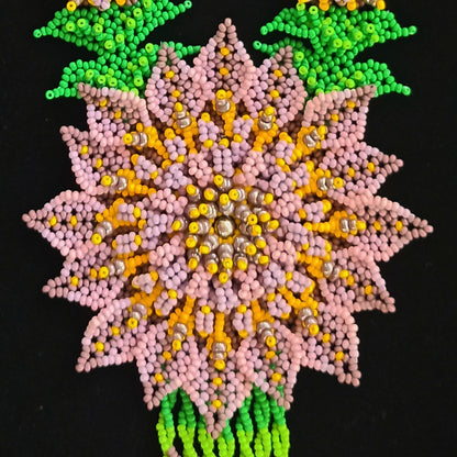 10 Video master classes on beading necklaces «HUICHOL FLOWERS 2»