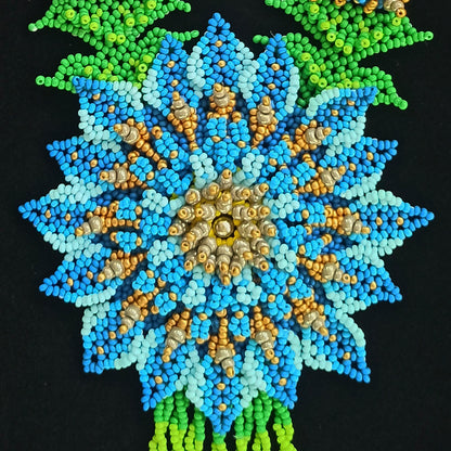 10 Video master classes on beading necklaces «HUICHOL FLOWERS 2»