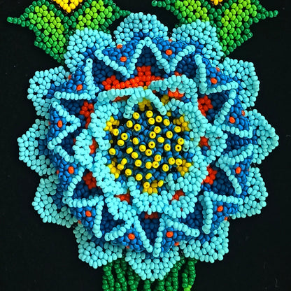 10 Video master classes on beading necklaces «HUICHOL FLOWERS 2»