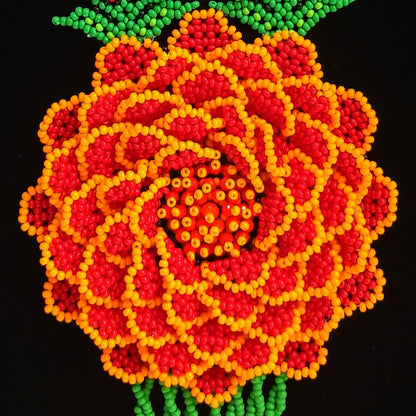 10 Video master classes on beading necklaces «HUICHOL FLOWERS 2»