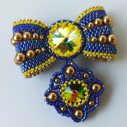 Video Tutorial Brooch «De Sevigne»