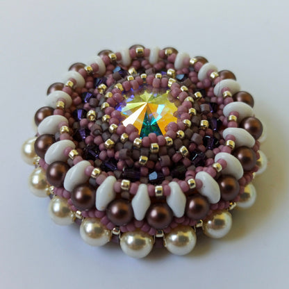 Video Tutorial Brooch «Margaret»