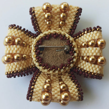 Video Tutorial Brooch «Bertha»