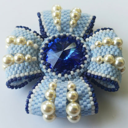 Video Tutorial Brooch «Bertha»