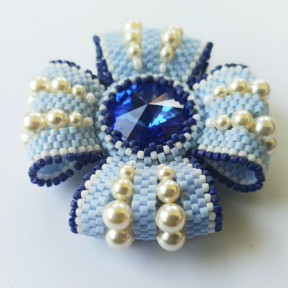 Video Tutorial Brooch «Bertha»