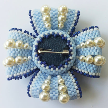 Video Tutorial Brooch «Bertha»