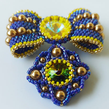 Video Tutorial Brooch «De Sevigne»