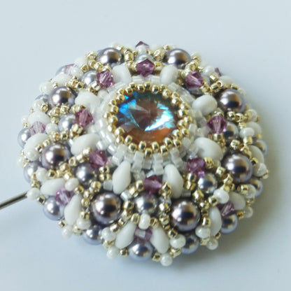 Video Tutorial Brooch «Elizabeth»