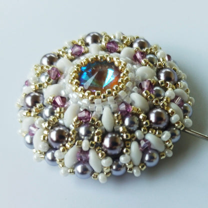 Video Tutorial Brooch «Elizabeth»