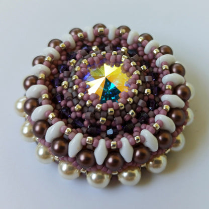 Video Tutorial Brooch «Margaret»