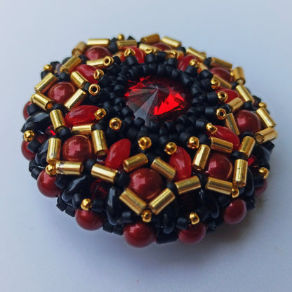 Video Tutorial Brooch «Scarlett»