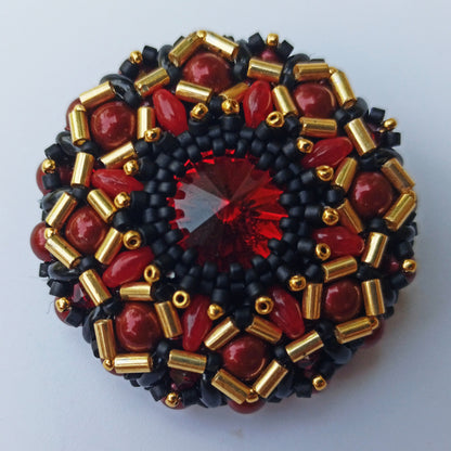 Video Tutorial Brooch «Scarlett»