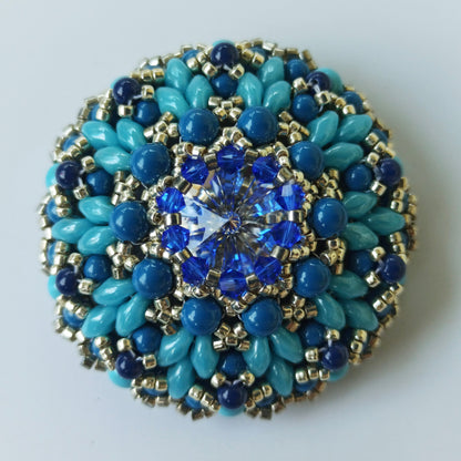 Video Tutorial Brooch «Elsa»