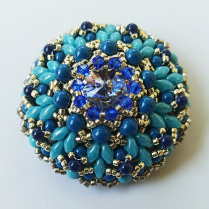 Video Tutorial Brooch «Elsa»