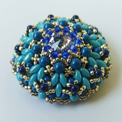 Video Tutorial Brooch «Elsa»