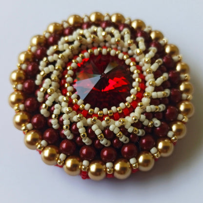 Video Tutorial Brooch «Diana»