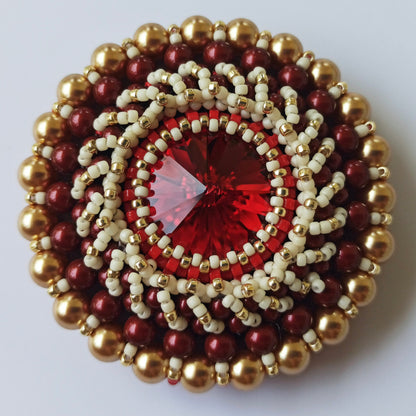 Video Tutorial Brooch «Diana»