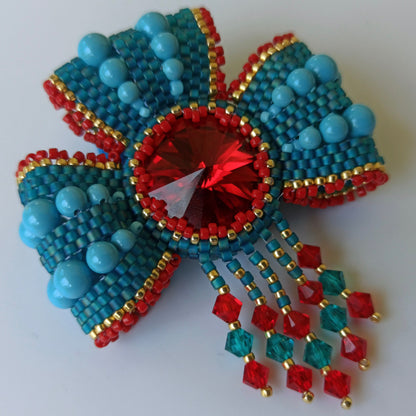 Video Tutorial Brooch «Bertha»