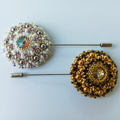 Video Tutorial Brooch «Elizabeth»