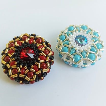 Video Tutorial Brooch «Scarlett»