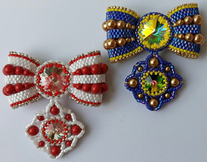 18 Video master classes on beading  «ROYAL BROOCHES»