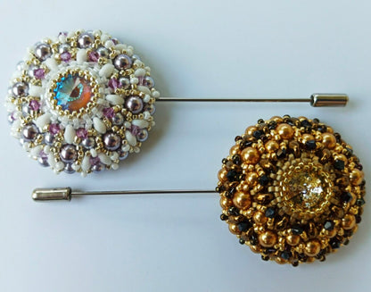 18 Video master classes on beading  «ROYAL BROOCHES»