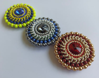 18 Video master classes on beading  «ROYAL BROOCHES»