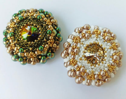 18 Video master classes on beading  «ROYAL BROOCHES»