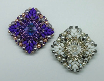 18 Video master classes on beading  «ROYAL BROOCHES»