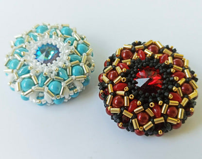 18 Video master classes on beading  «ROYAL BROOCHES»